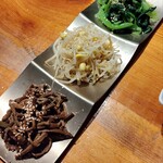 オネヨ - ナムル盛り合わせ1,155円