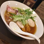 麺処 まがり鶏 - 特製醤油そば（１，２５０円）２０２４年８月