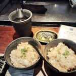 鉄板焼grow - ガーリックライス