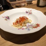 吉花 - いくらパスタ