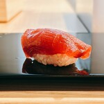 鮨 黒舟 - 赤身(ボストン)