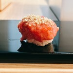 鮨 黒舟 - トロのおはぎ