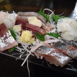 こま - 刺身盛り合わせ