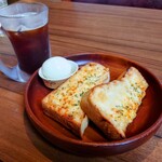 びっくりドンキー 山形店 - チーズトーストセット
