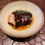 天ぷら たけうち - タコの桜煮