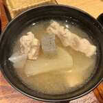 とんかつ けい太 - トン汁