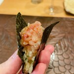 天ぷら たけうち - ネギトロ