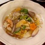 紅宝石 - 五目あんかけかた焼きそば