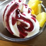 しゃぶ葉 - シメはデザート！これも食べ放題！