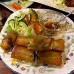 紅宝石 - 平目の春巻