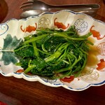 紅宝石 - 空芯菜炒め