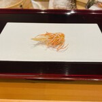 天ぷら たけうち - 車海老の足