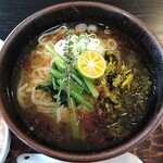 太平 - 冷し高菜らーめん（冷や飯付き）