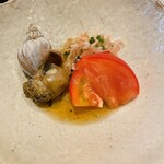 天ぷら たけうち - つぶ貝のうま煮