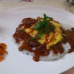 ”ハヤシライスセット”からハヤシライスです。