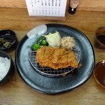 Ganchi - ヒレカツ定食1300円