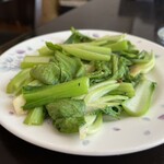 創作広東料理 漫莉キッチン - 旬野菜のニンニク炒め（600円）