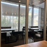 マークスカフェ - テラス席は大人数でもよさげ