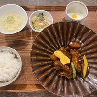 中華旬彩 森本 - 根菜入り黒酢酢豚 中華旬彩 森本 - 根菜入り黒酢酢豚