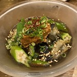 けご鉄板 タナてつ - 本日のおすすめ　冷たい揚げ茄子