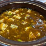 蔵王飯店 - 四川麻婆豆腐  熱々土鍋で