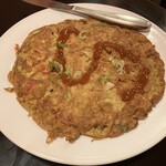 サンサール - 卵焼きはガラムマサラあたりのスパイスが効いていてイイ塩梅です