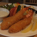 だいにんぐ・かふぇ　フジタ - 海老フライランチUP