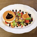 ルイーダの酒場 - ふわふわスライムのチョコクリームパンケーキ