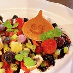 ルイーダの酒場 - ふわふわスライムのチョコクリームパンケーキ