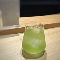 シブ ニシナカス - セットの「冷茶」・・なくなれば足してくださいます。