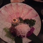 かんぱちの薄造り