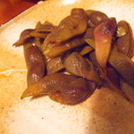 黒枝豆（出汁醤油で茹でてある？）