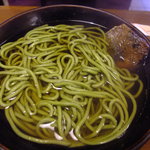 ひさご - ニシン蕎麦、それは茶そば。