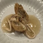 よこい - 鱧と松茸の春巻き