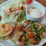 森のレストラン BOSCO - ランチセット1300円