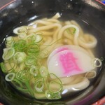 資さんうどん - ミニうどんアップです。