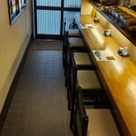 京橋 都鳥 - カウンター