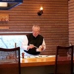 シュマンドール - シェフの鈴木道郎さん　とても７８歳には見えませんでした