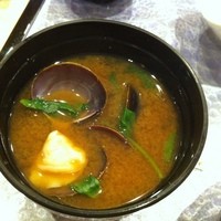 鮨棗 本店 - シジミの味噌汁
