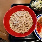 名代 富士そば - コシのある蕎麦は、個人的には"冷"が好み。