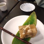 松翁 - 穴子の煮凝り