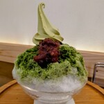 すいぎょく園 - 抹茶かき氷　880円