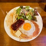 カフェ マチルダ - ハワイアンBBQパンケーキ