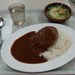 オアシス - ハンバーグカレー 550円