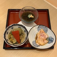 日本酒と和食 花びし - 本日の先付 3種