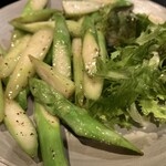 庄司 - グリーンアスパラバター炒め