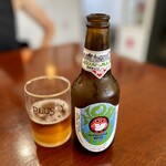 茶虎飯店 - 車できたので、残念ながらノンアルなのだが、この常陸野ノンエールはパンチありとても良い！