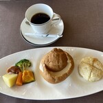 ふらのワインハウス - プチフォンデュとホットコーヒー