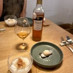 Chinese restaurant KUE - パティシエの奥様作のデザートをデザートワインと共に