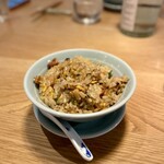 Chinese restaurant KUE - 絶品の炒飯、ジンと一緒に頂くが、どっちもおかわりしたい！笑